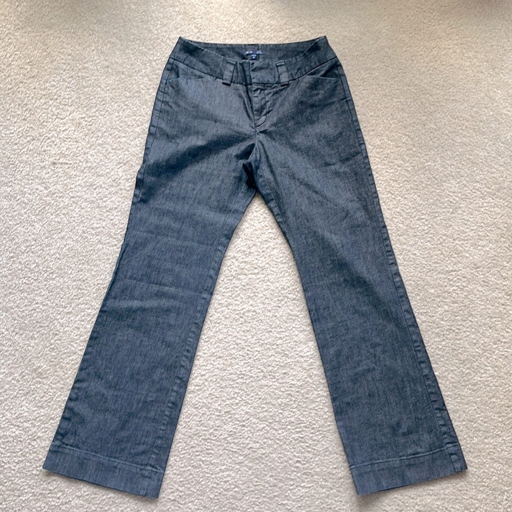 Gap Curvy Fit Chambray Flares